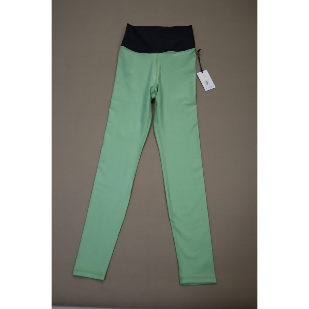 We Wore What Green and Black High Rise Leggings‎ Size S